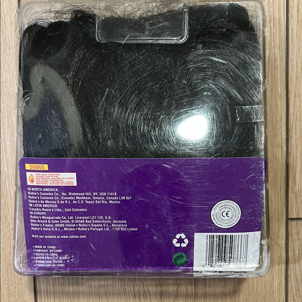 EUC - Rubie's Child Witch Wig - Black - Picture 7 of 7
